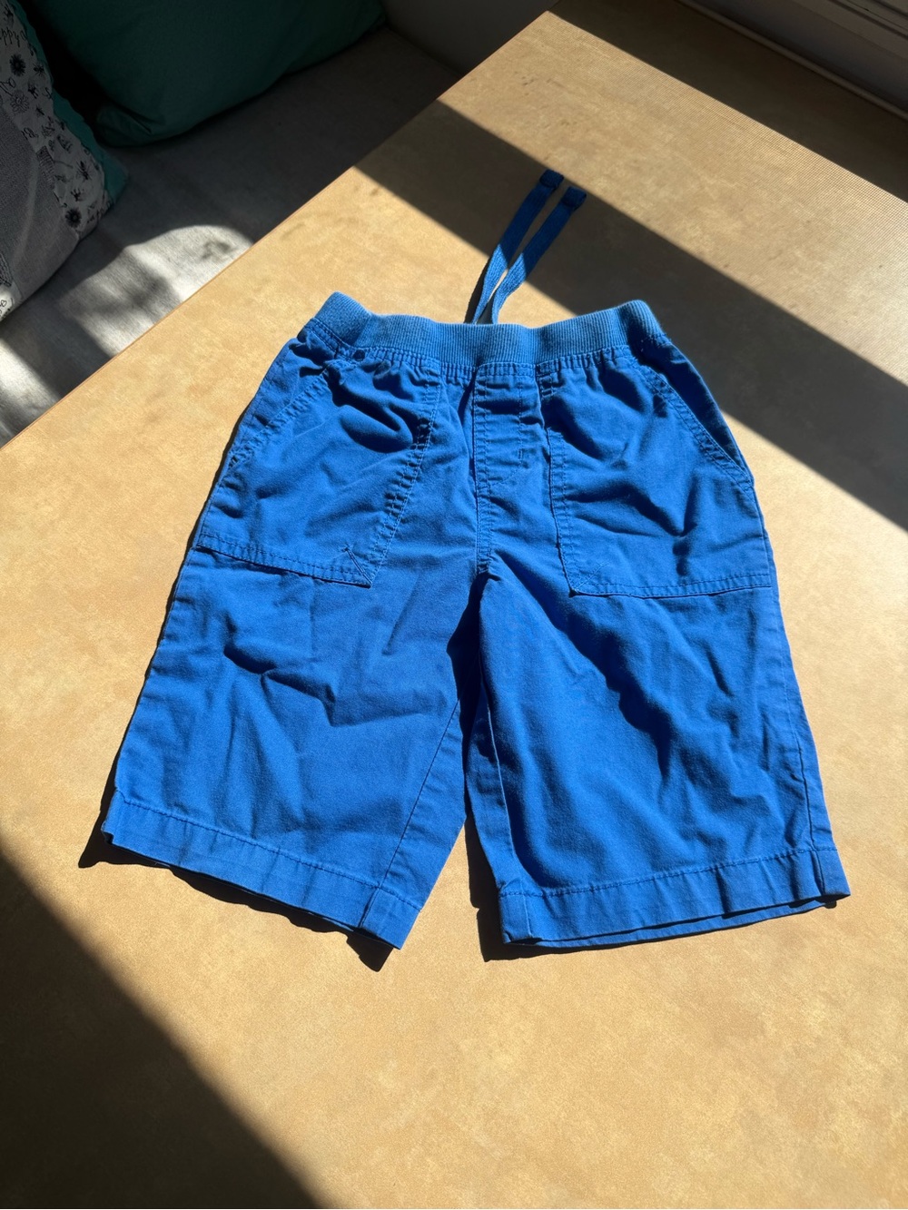 Faded Glory Royal Blue Pull-On Cargo Shorts s (6-7)